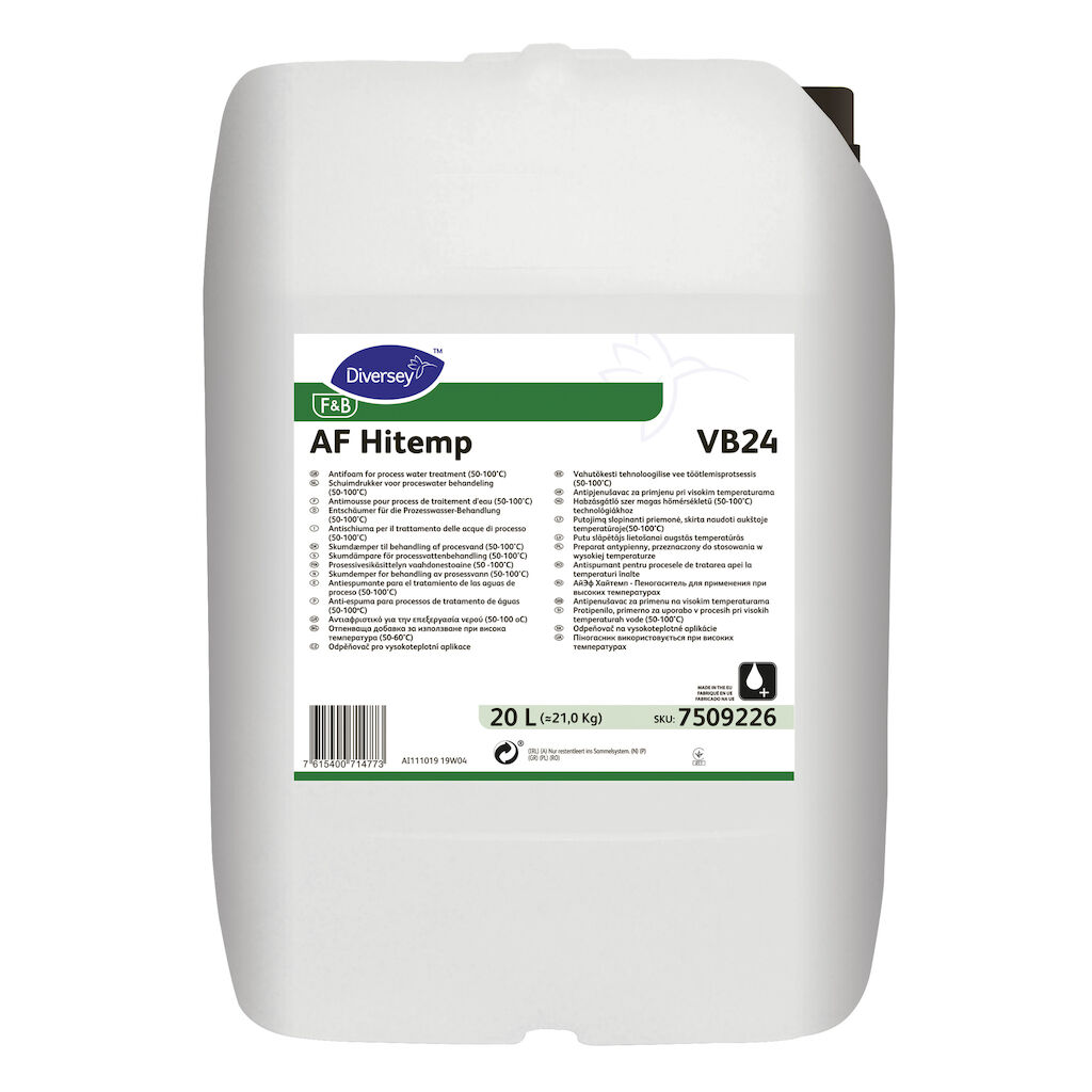 AF Hitemp VB24 20L - Schuimdrukker voor proceswater behandeling (50-100°C)